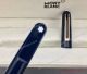 2018 Fake Montblanc M Marc Newson Rollerball Blue Barrel141 (8)_th.jpg